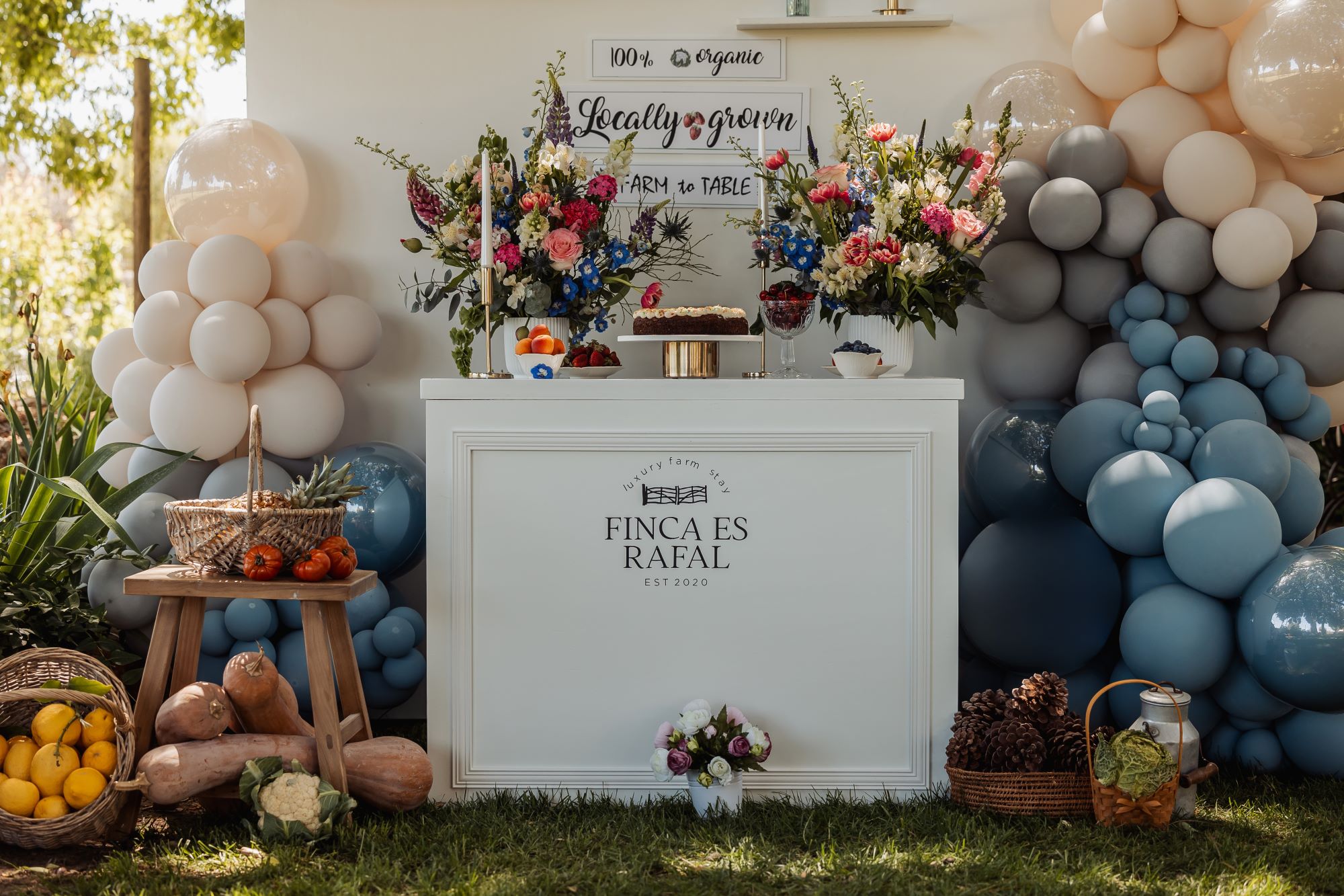 Finca Decoration in Mallorca - Professional children's party service by Phantasie Events featuring event themes and entertainment